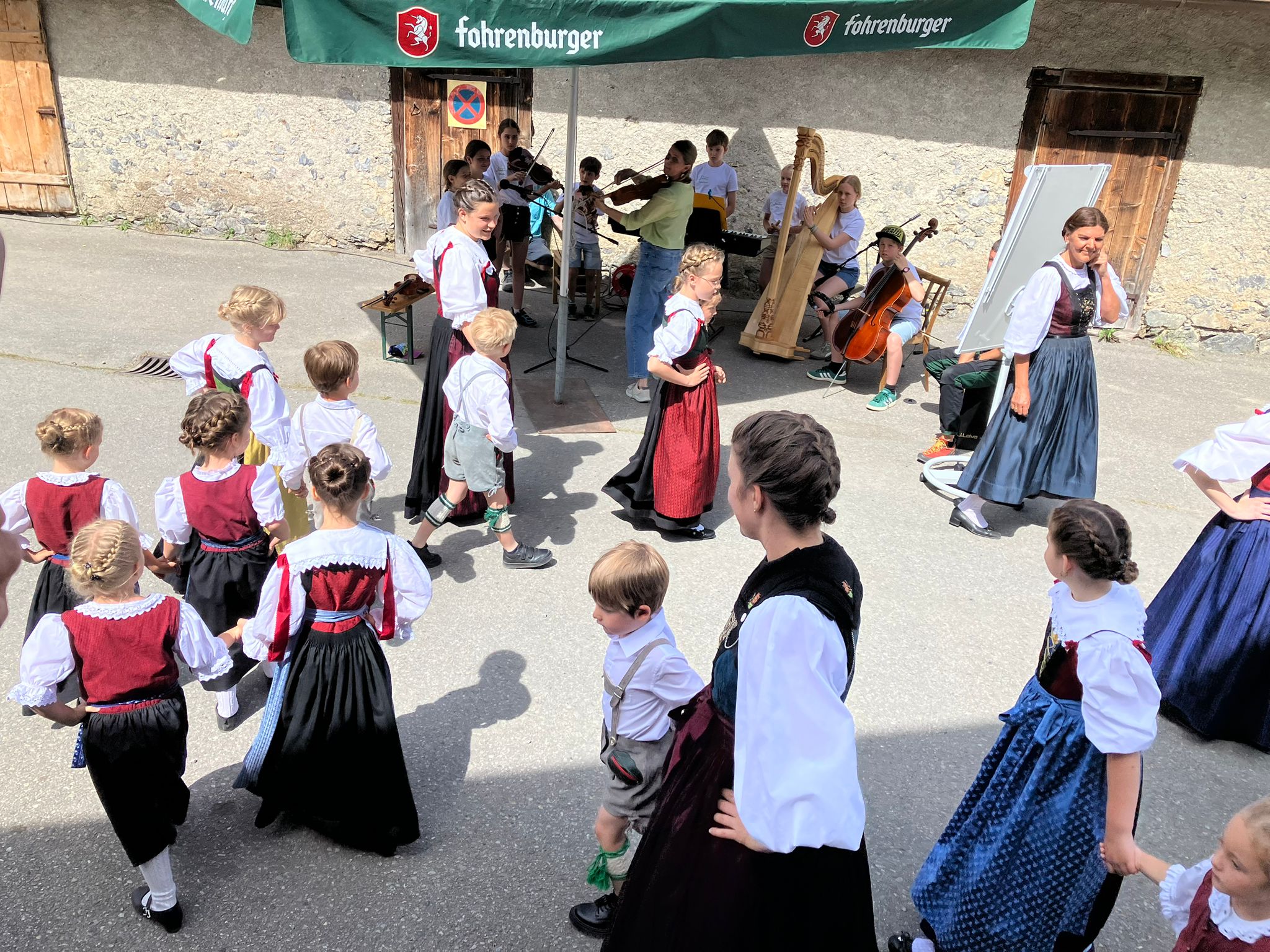 Probenwochenende und Auftritte im Nenzinger Himmel mit dem Trachtenverein Nenzing